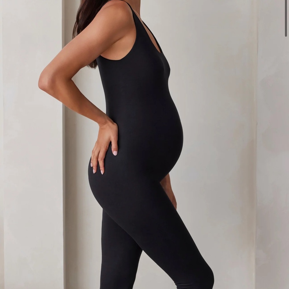 The Lucy Bumpsuit Medium (Black)